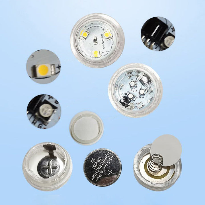 Stornfield | Modern Simplicity Waterproof Battery PS Round Submersible LED Landscape Light Outdoor for Outdoor Patio