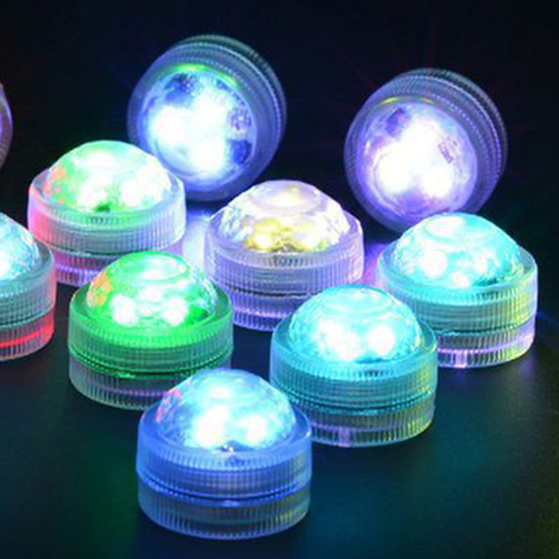 Stornfield | Modern Simplicity Waterproof Battery PS Round Submersible LED Landscape Light Outdoor for Outdoor Patio