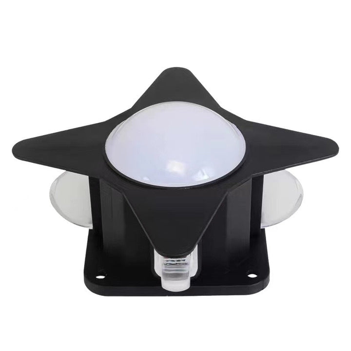 Contemporary Creative Waterproof Aluminum Acrylic PC Cross Star LED Wall Sconce Lamp For Outdoor Patio | Stornfield