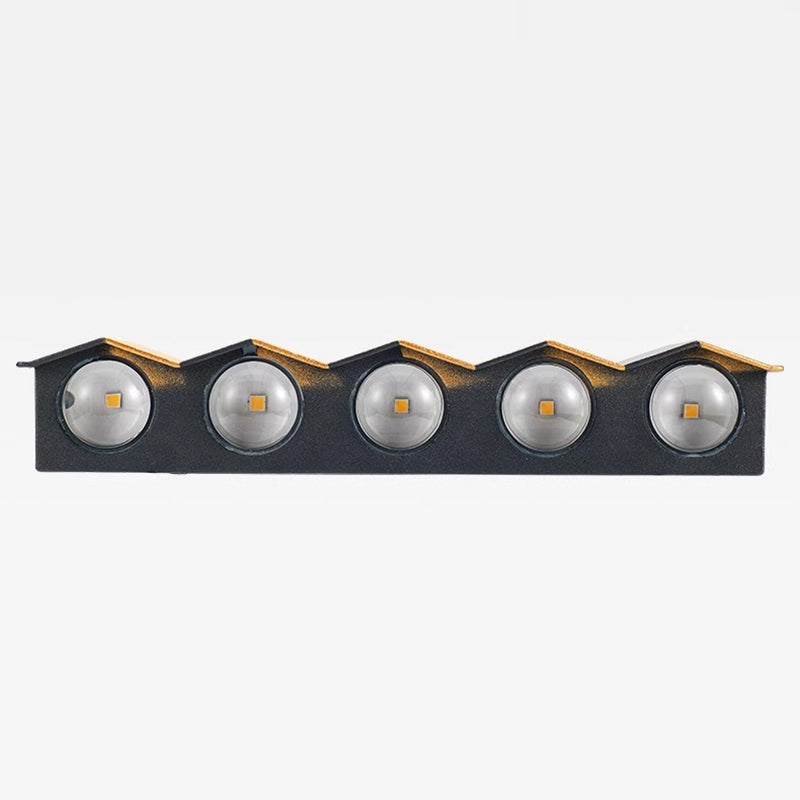 Modern Simplicity Waterproof Aluminum Rectangular Bent Up And Down LED Wall Sconce Lamp For Outdoor Patio | Stornfield