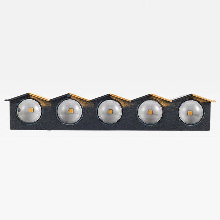 Modern Simplicity Waterproof Aluminum Rectangular Bent Up And Down LED Wall Sconce Lamp For Outdoor Patio | Stornfield