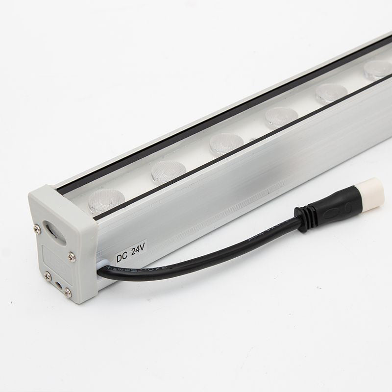 Modern Simplicity Waterproof Aluminum Reinforced Glass Strip Rectangular LED Wall Sconce Lamp For Outdoor Patio | Stornfield