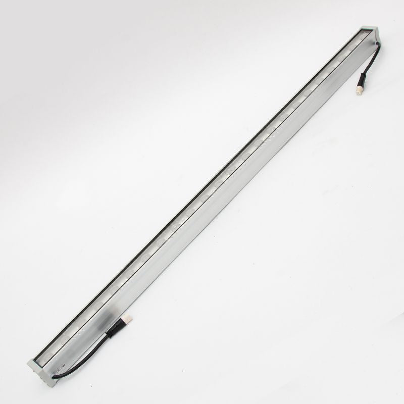 Modern Simplicity Waterproof Aluminum Reinforced Glass Strip Rectangular LED Wall Sconce Lamp For Outdoor Patio | Stornfield