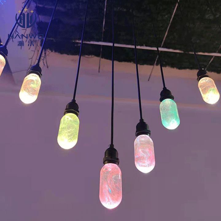 Modern Art Deco Waterproof Resin Teardrop Ball LED Outdoor Light Landscape Lighting For Garden | Stornfield