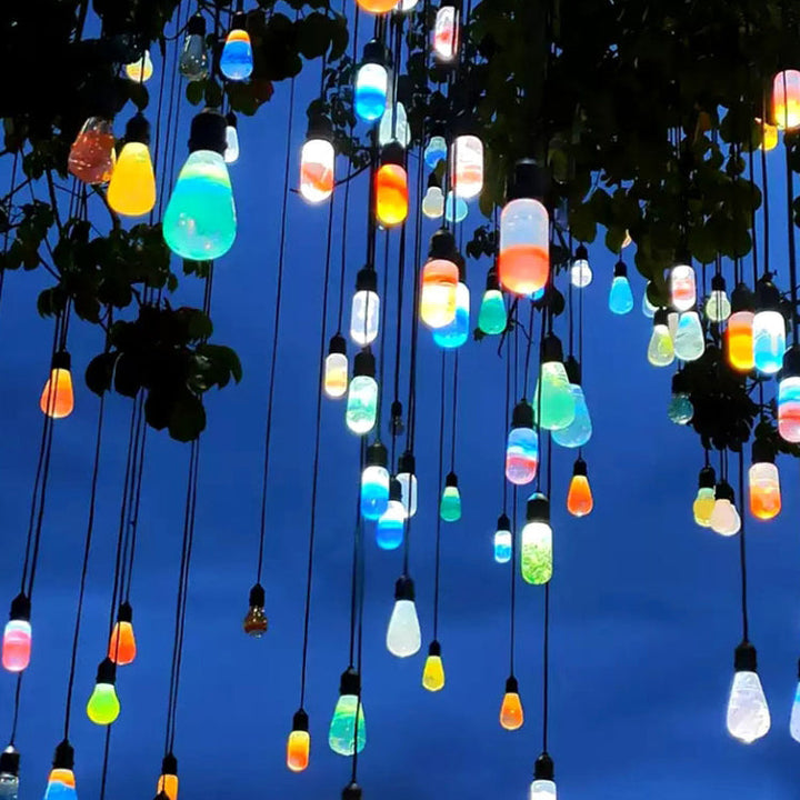 Modern Art Deco Waterproof Resin Teardrop Ball LED Outdoor Light Landscape Lighting For Garden | Stornfield
