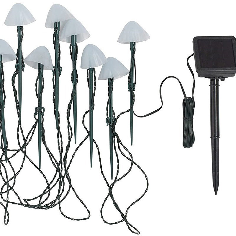 Contemporary Creative Solar Battery Waterproof PVC Mushroom LED Outdoor Light Landscape Lighting For Garden | Stornfield
