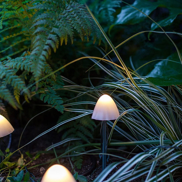 Contemporary Creative Solar Battery Waterproof PVC Mushroom LED Outdoor Light Landscape Lighting For Garden | Stornfield
