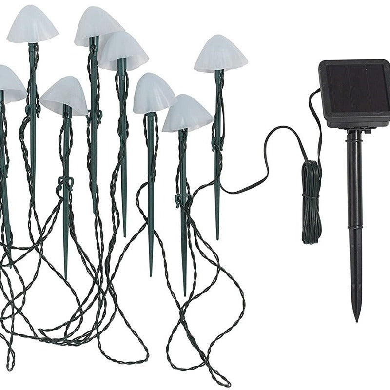 Contemporary Creative Solar Battery Waterproof PVC Mushroom LED Outdoor Light Landscape Lighting For Garden | Stornfield