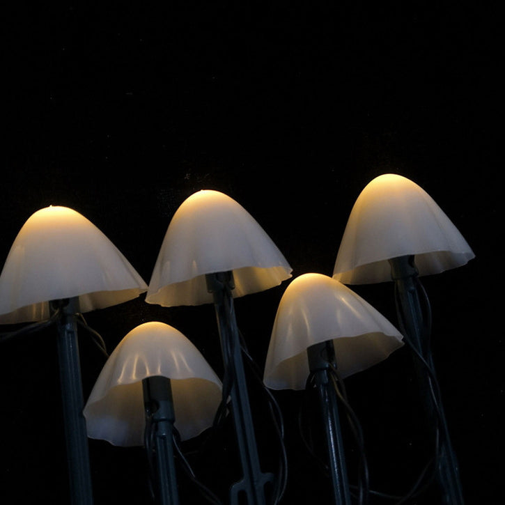 Contemporary Creative Solar Battery Waterproof PVC Mushroom LED Outdoor Light Landscape Lighting For Garden | Stornfield