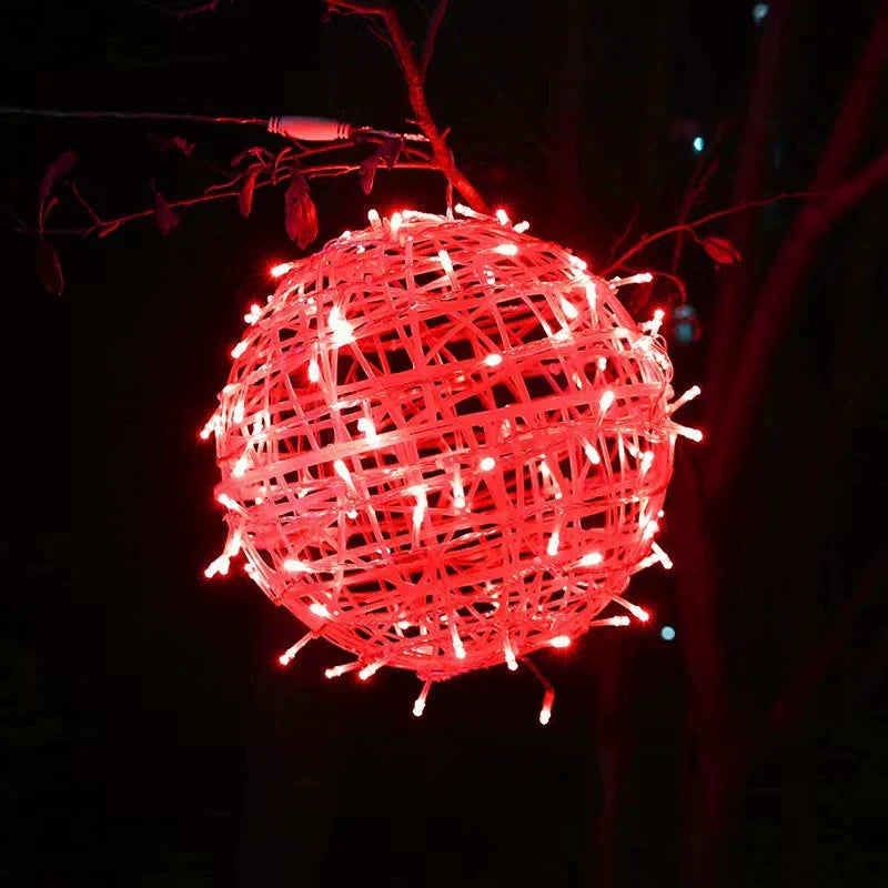 Modern Art Deco Waterproof PVC Hanging Ball Decoration LED Outdoor Pendant Light Outdoor Light For Garden | Stornfield
