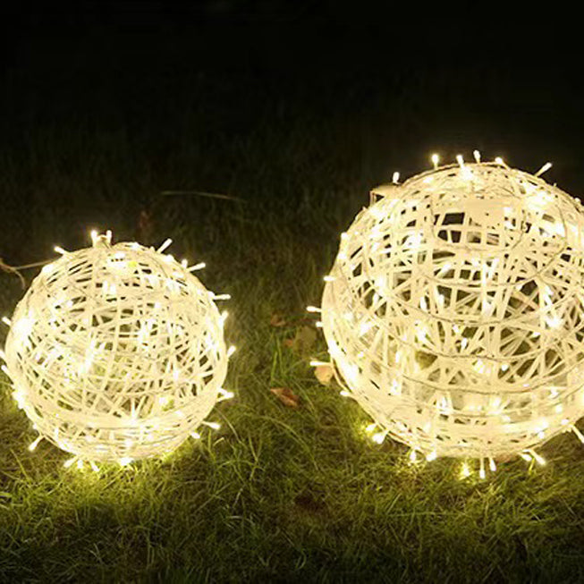 Modern Art Deco Waterproof PVC Hanging Ball Decoration LED Outdoor Pendant Light Outdoor Light For Garden | Stornfield