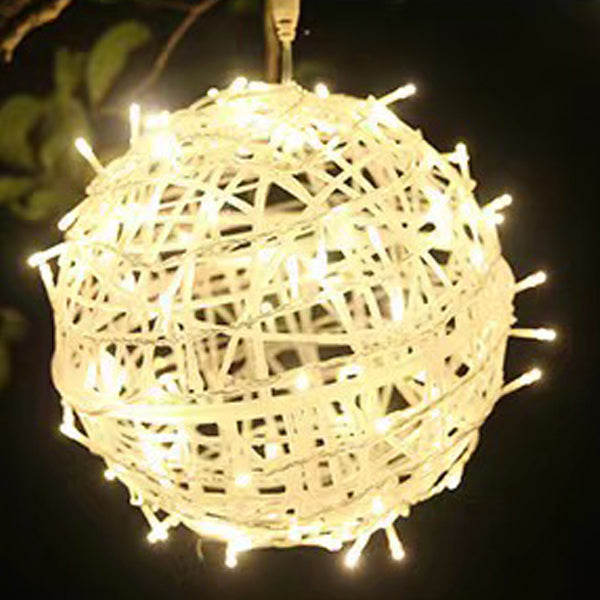 Modern Art Deco Waterproof PVC Hanging Ball Decoration LED Outdoor Pendant Light Outdoor Light For Garden | Stornfield