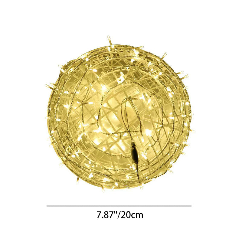 Modern Art Deco Waterproof PVC Hanging Ball Decoration LED Outdoor Pendant Light Outdoor Light For Garden | Stornfield