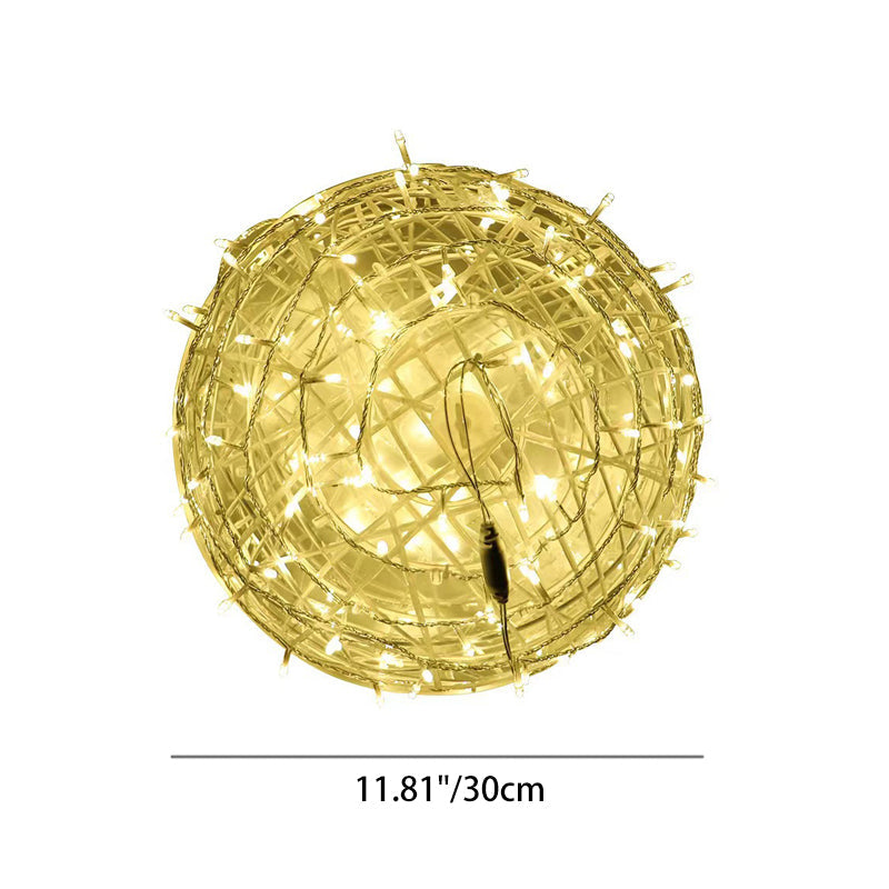 Modern Art Deco Waterproof PVC Hanging Ball Decoration LED Outdoor Pendant Light Outdoor Light For Garden | Stornfield