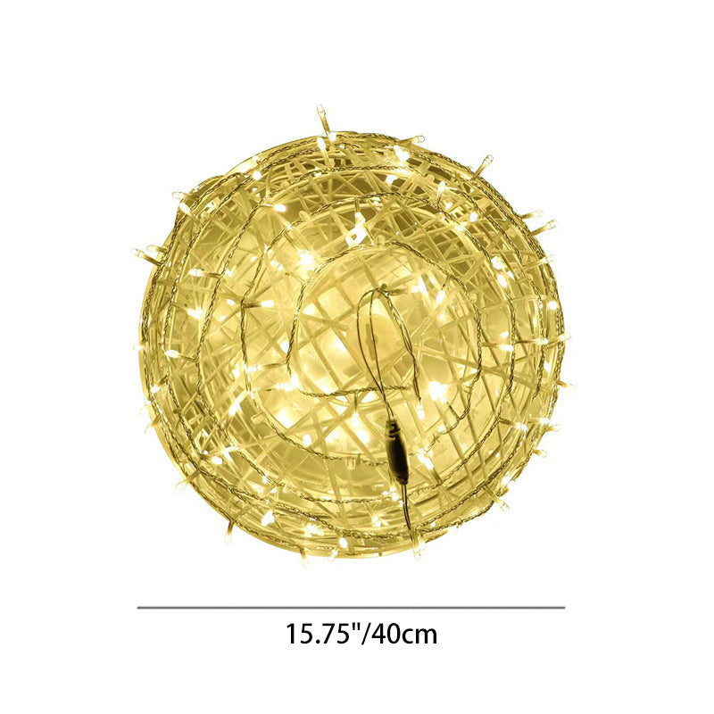 Modern Art Deco Waterproof PVC Hanging Ball Decoration LED Outdoor Pendant Light Outdoor Light For Garden | Stornfield
