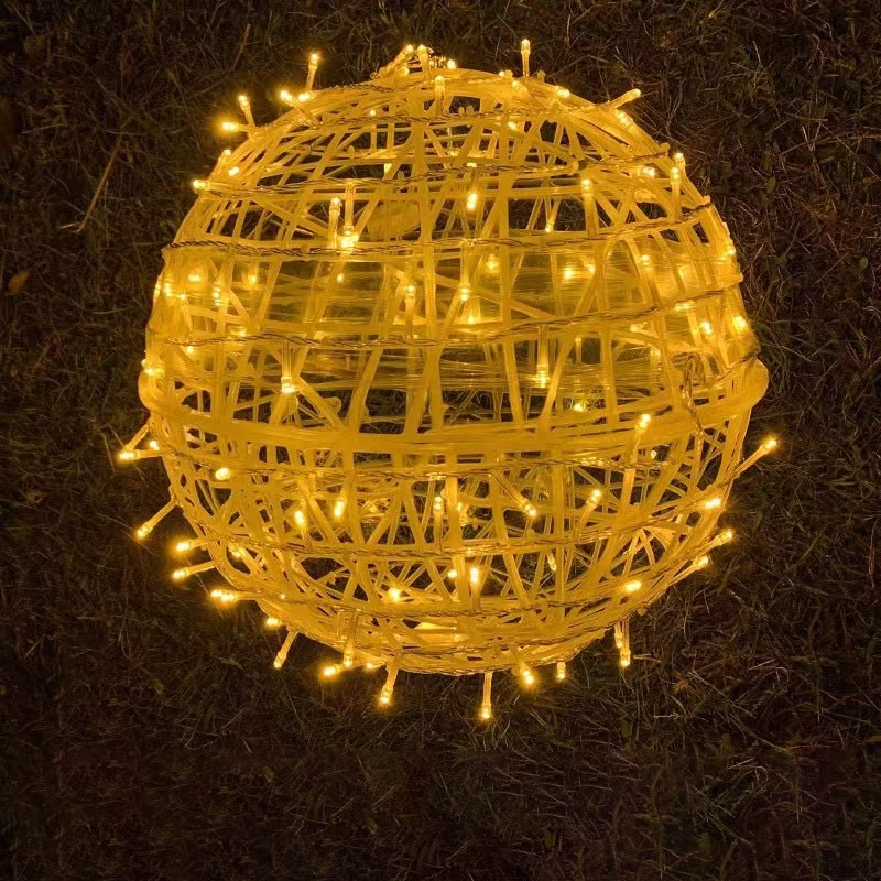 Modern Art Deco Waterproof PVC Hanging Ball Decoration LED Outdoor Pendant Light Outdoor Light For Garden | Stornfield