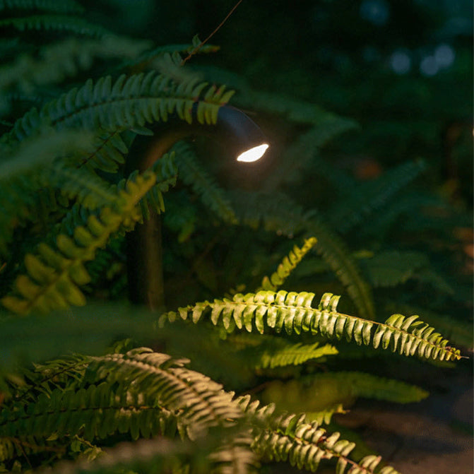 Contemporary Industrial Waterproof Aluminum Reinforced Glass Bent Tube LED Outdoor Light Landscape Lighting For Garden | Stornfield