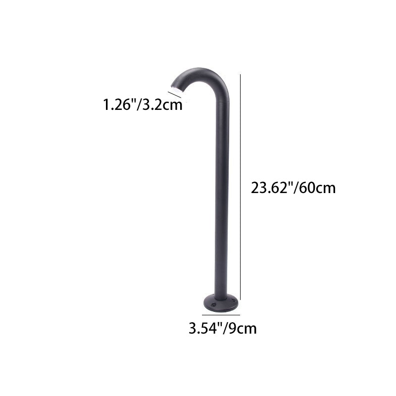 Contemporary Industrial Waterproof Aluminum Reinforced Glass Bent Tube LED Outdoor Light Landscape Lighting For Garden | Stornfield