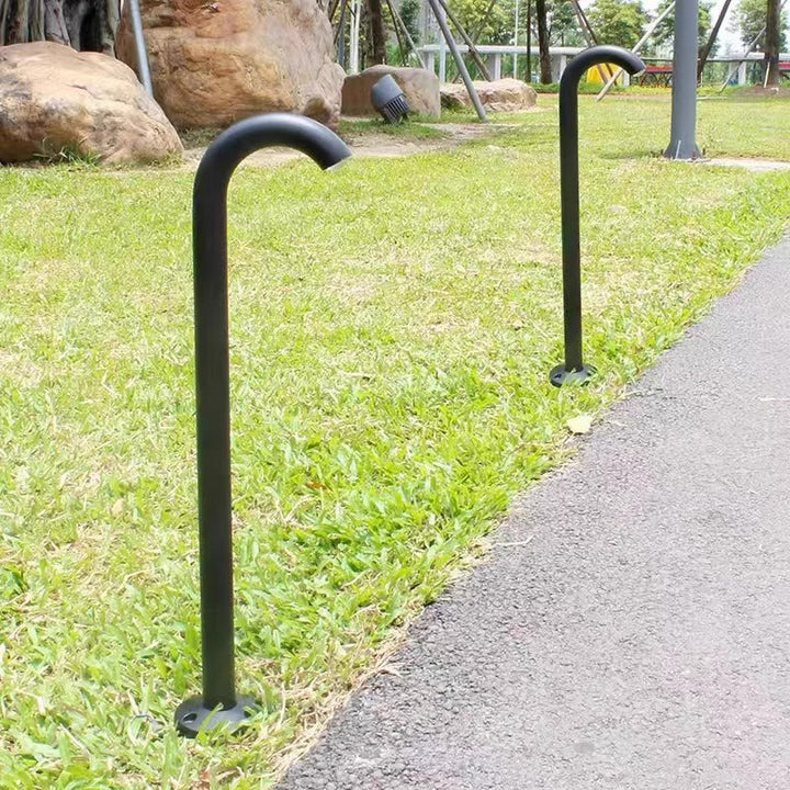 Contemporary Industrial Waterproof Aluminum Reinforced Glass Bent Tube LED Outdoor Light Landscape Lighting For Garden | Stornfield