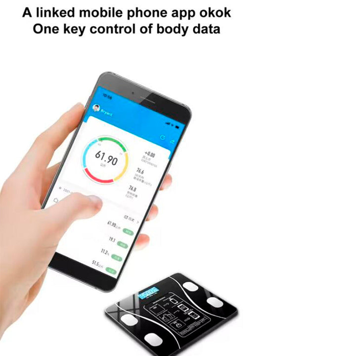Body Scale (180 kg) Pro - BMI Function & Bluetooth | Stornfield