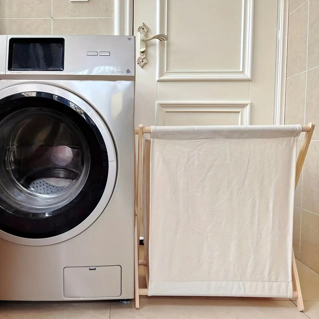 Stornfield | Laundry basket - Solid wood