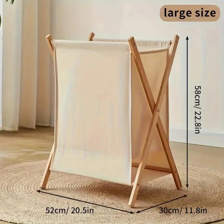 Stornfield | Laundry basket - Solid wood
