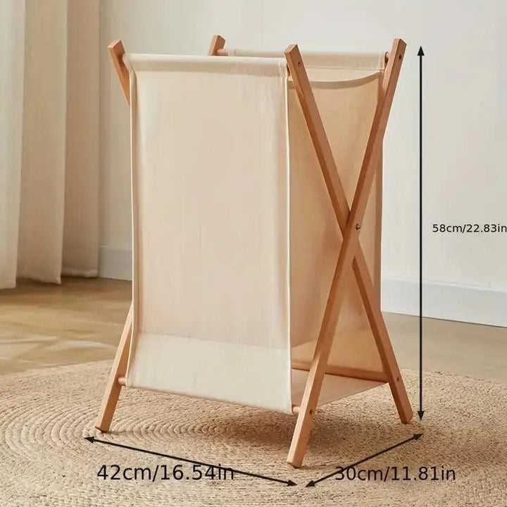 Stornfield | Laundry basket - Solid wood