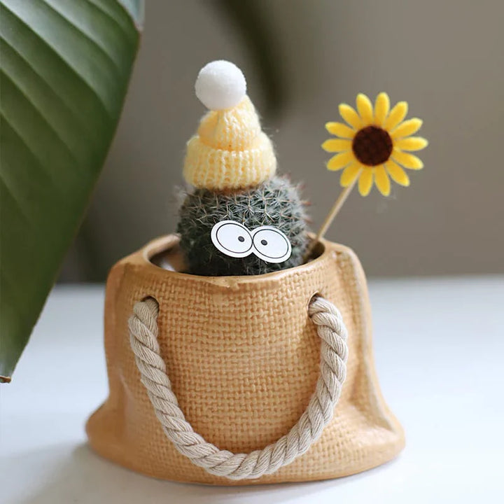 Stornfield bag shape plant pots