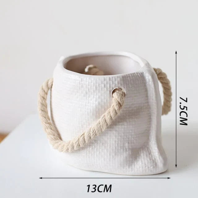 Stornfield bag shape plant pots