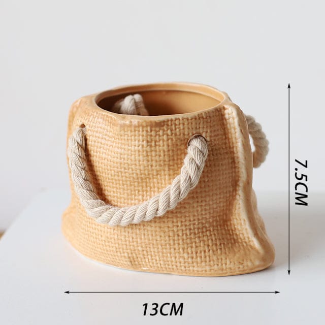 Stornfield bag shape plant pots