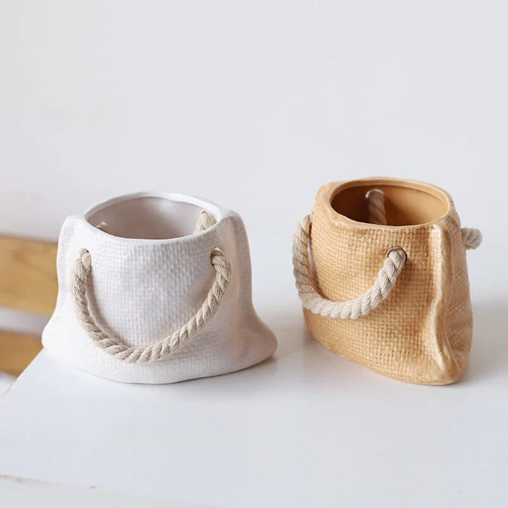 Stornfield bag shape plant pots