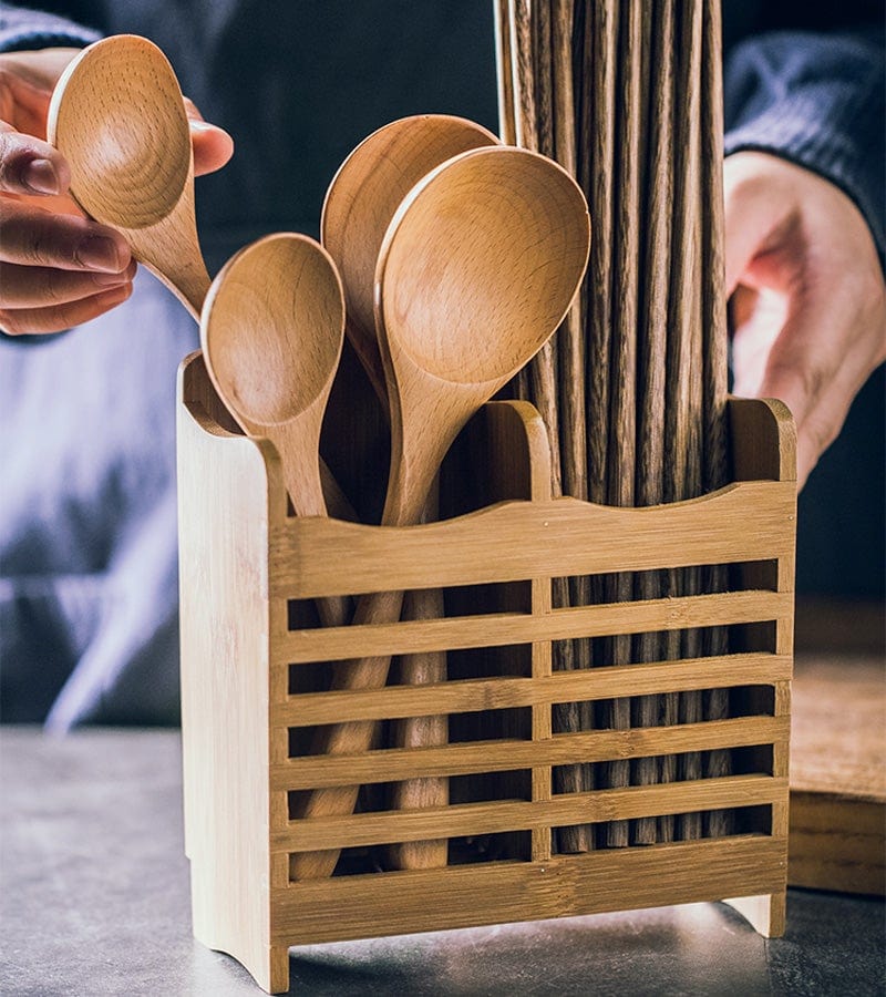 Bamboo Cutlery Caddy Stornfield