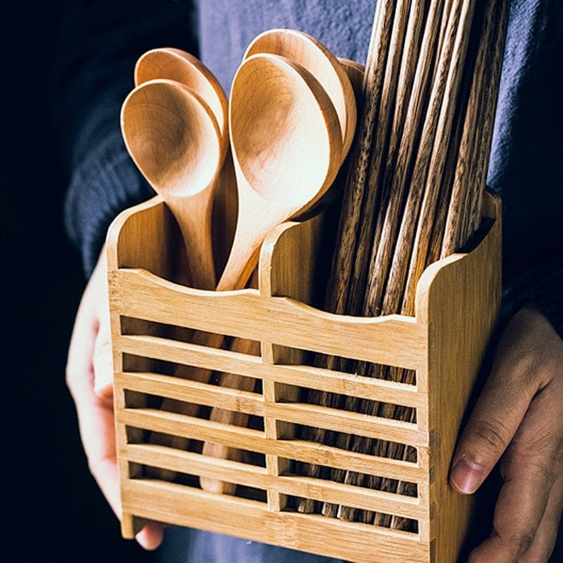 Bamboo Cutlery Caddy Stornfield