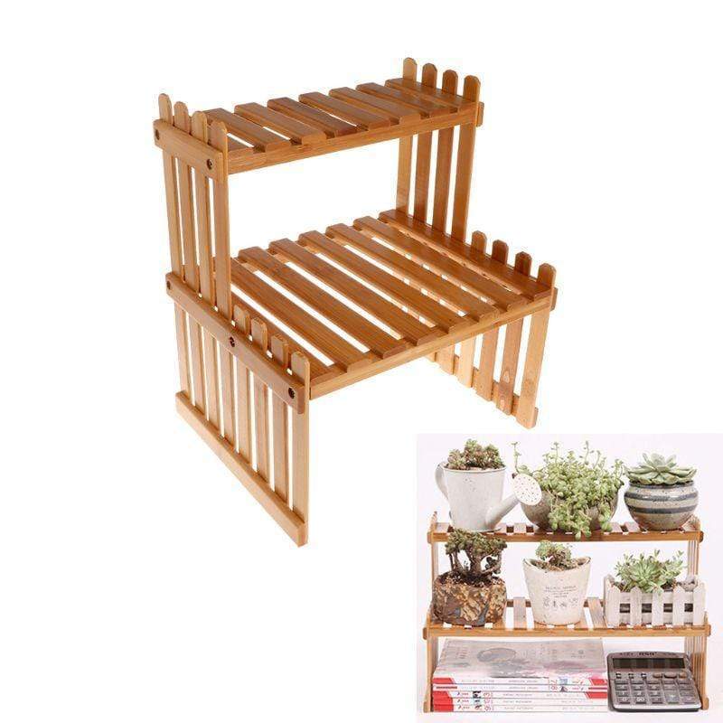 Bamboo Flowers Plants Shelf Stornfield
