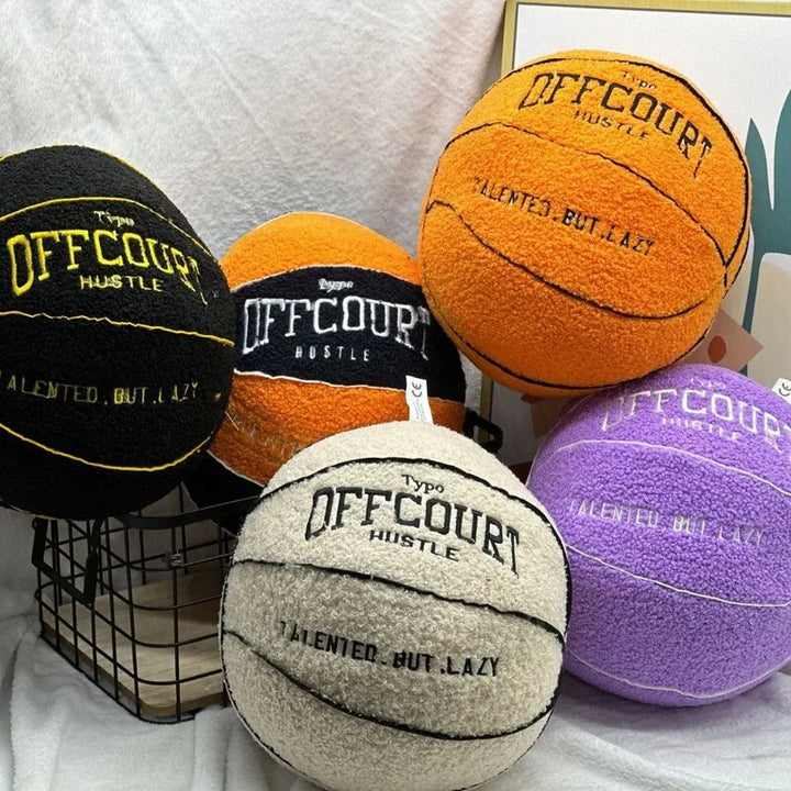 Stornfield | Basketball Plush Pillow - Soft and Fluffy - Kids and Adults - Birthday Gift