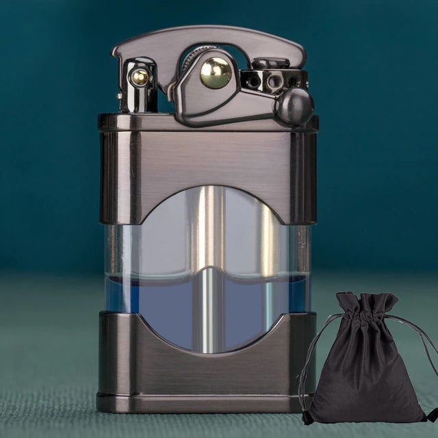 Elegant Retro Slim Metal Lighter | Stornfield