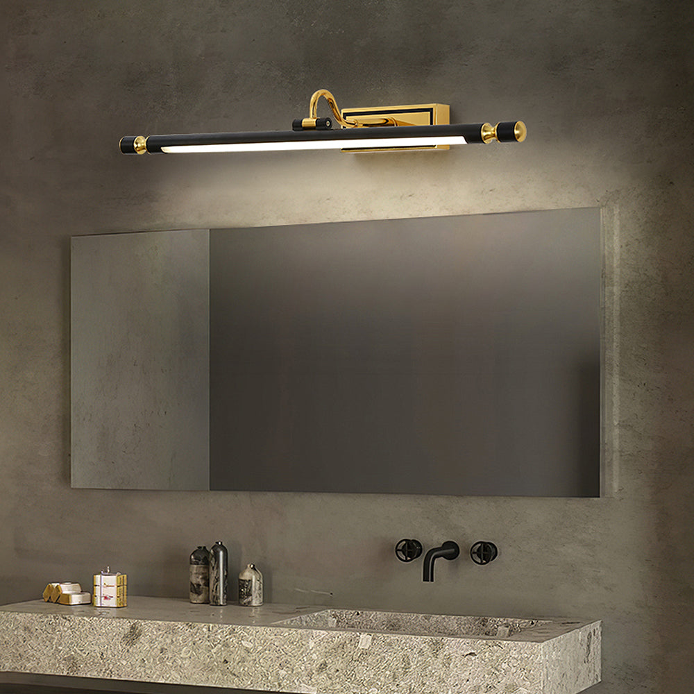Luxury Black-Gold Mirror Lamp – LumoGold | Stornfield