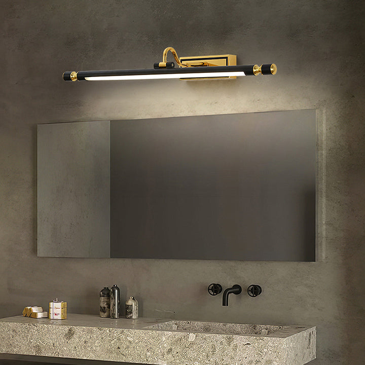 Luxury Black-Gold Mirror Lamp – LumoGold | Stornfield