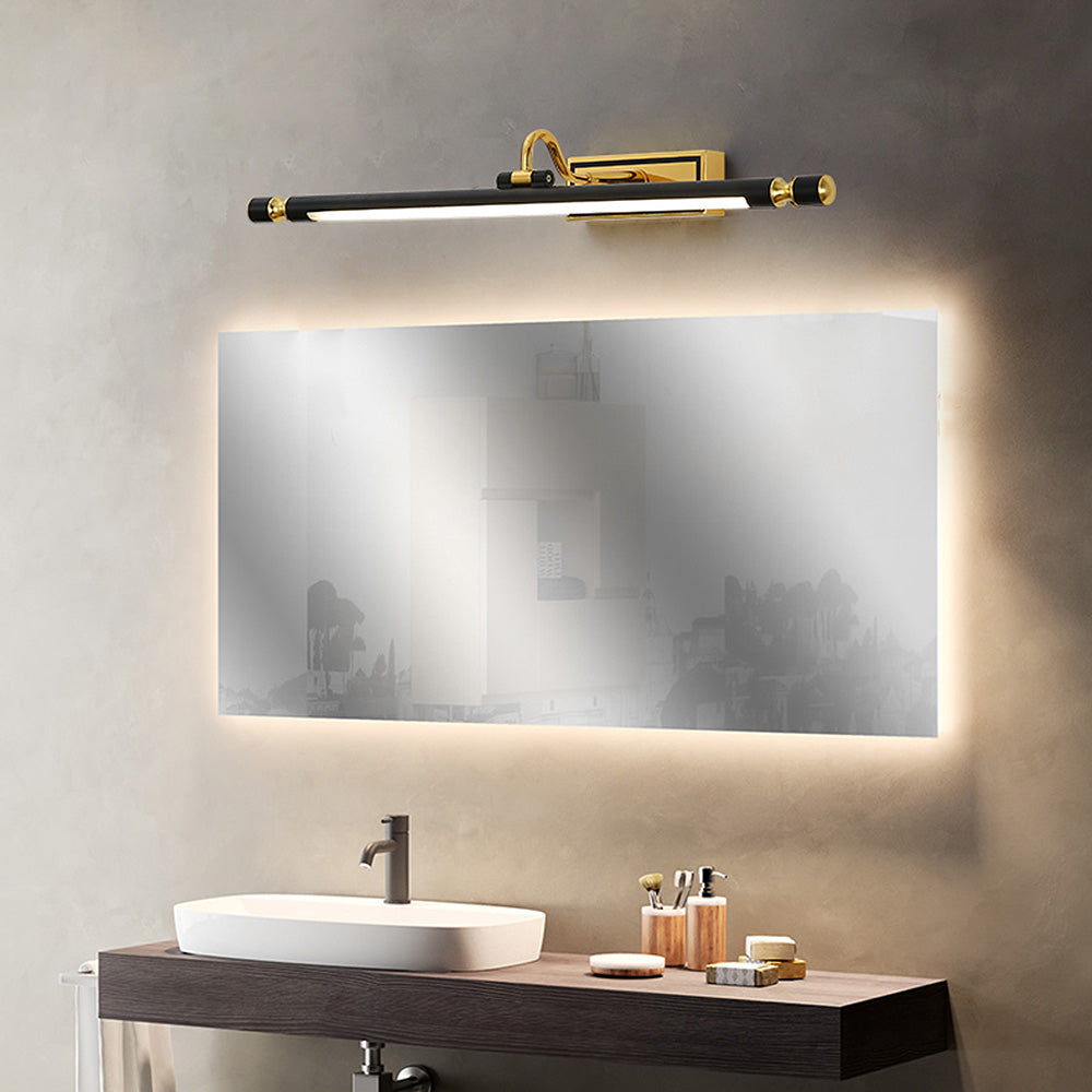 Luxury Black-Gold Mirror Lamp – LumoGold | Stornfield