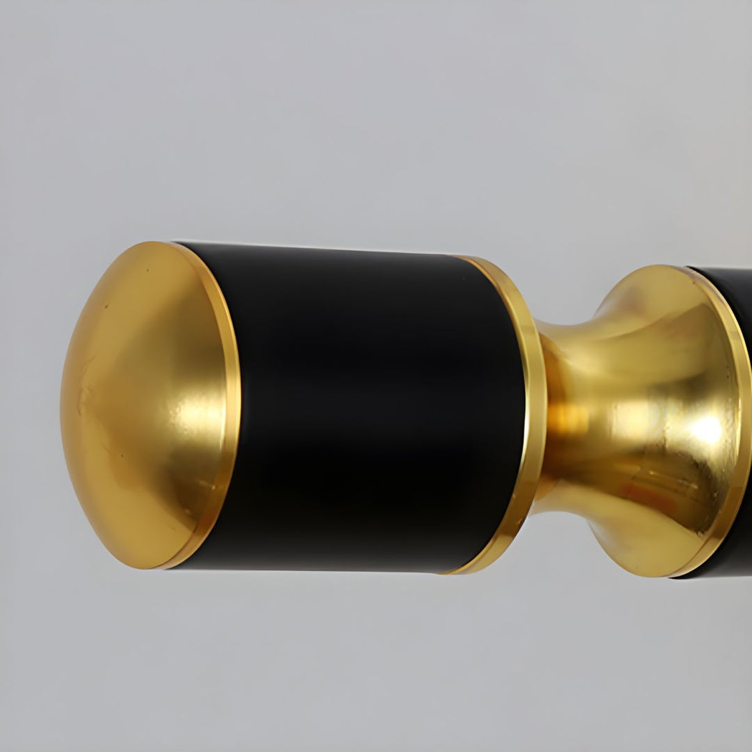 Luxury Black-Gold Mirror Lamp – LumoGold | Stornfield