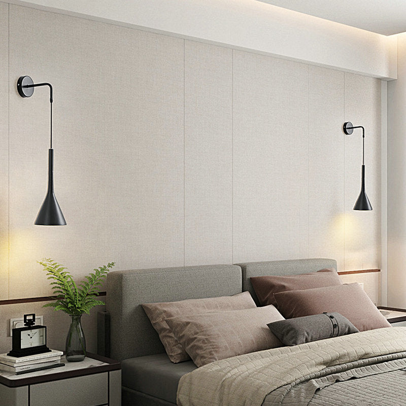 Scandinavian Bedside Pendant Wall Light – Adjustable Cord | Stornfield