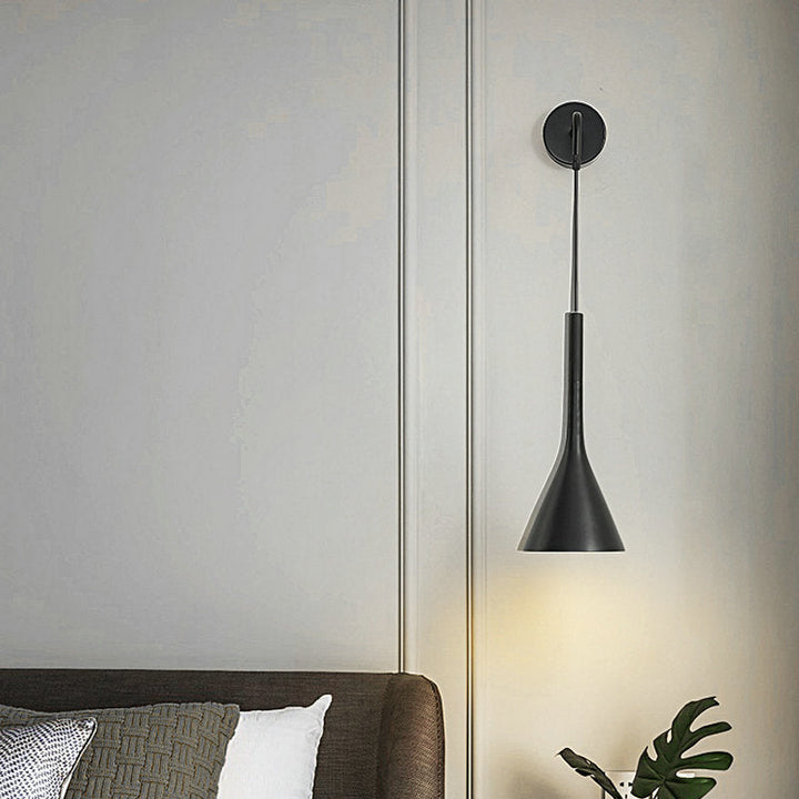 Scandinavian Bedside Pendant Wall Light – Adjustable Cord | Stornfield