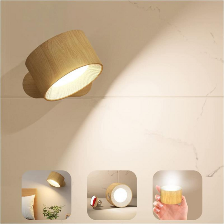 Stornfield | FlexiLamp – 360° Rechargeable Cordless Wall Lamp