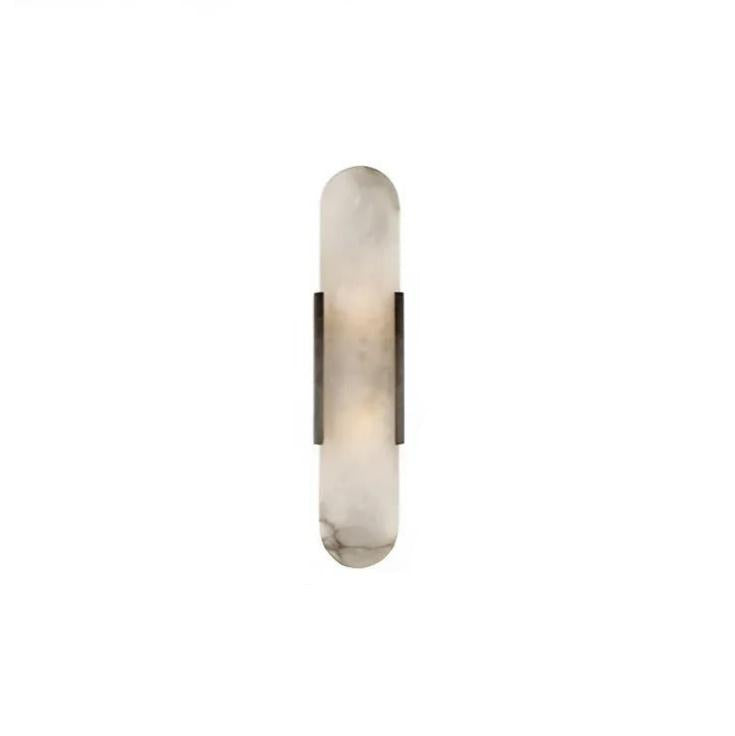Modern Marble Bedside Sconce Light - Elegant Wall Fixture | Stornfield