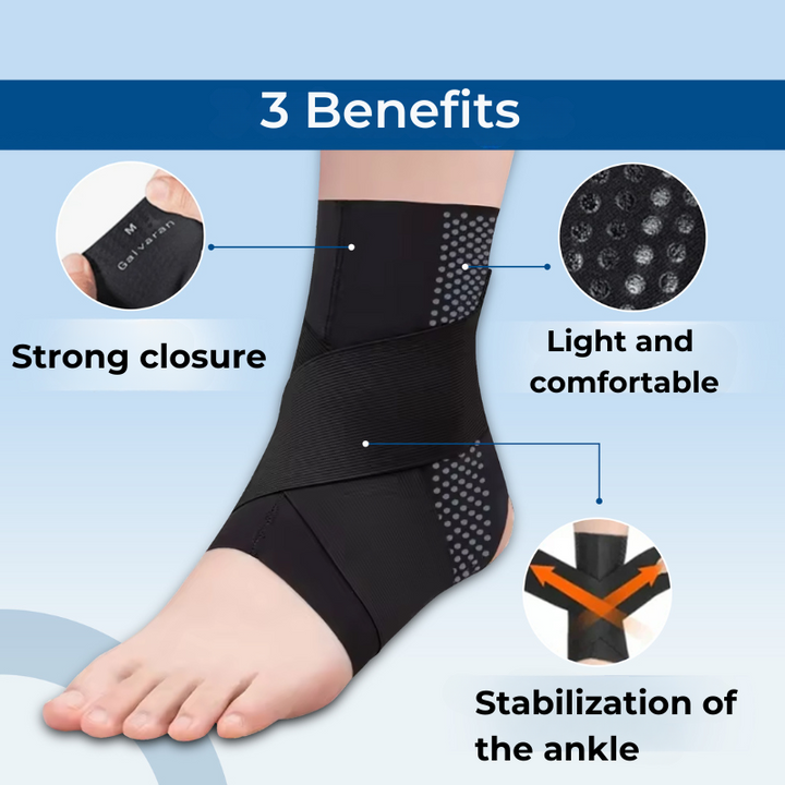 Stornfield | Ankle Support Brace | Lightweight, Comfortable & Designed for Athletes in Sports Shoes