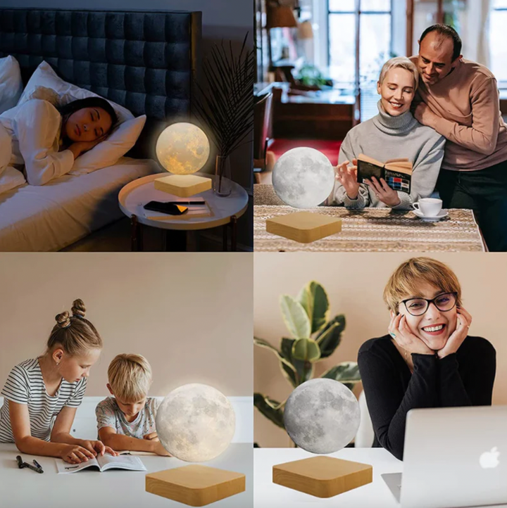 Lunara Stornfield Floating Moon Lamp