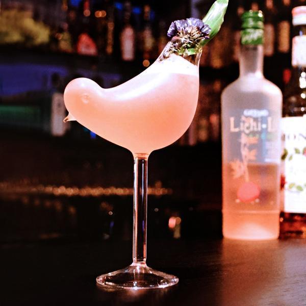 Bird Shaped Cocktail Glass | Stornfield