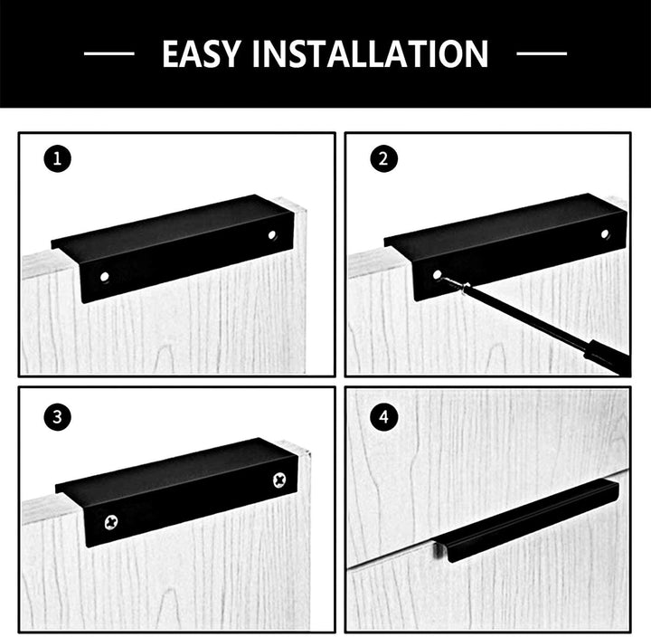 Stornfieldack Kitchen Cabinet Finger Edge Drawer Handles | Stornfield