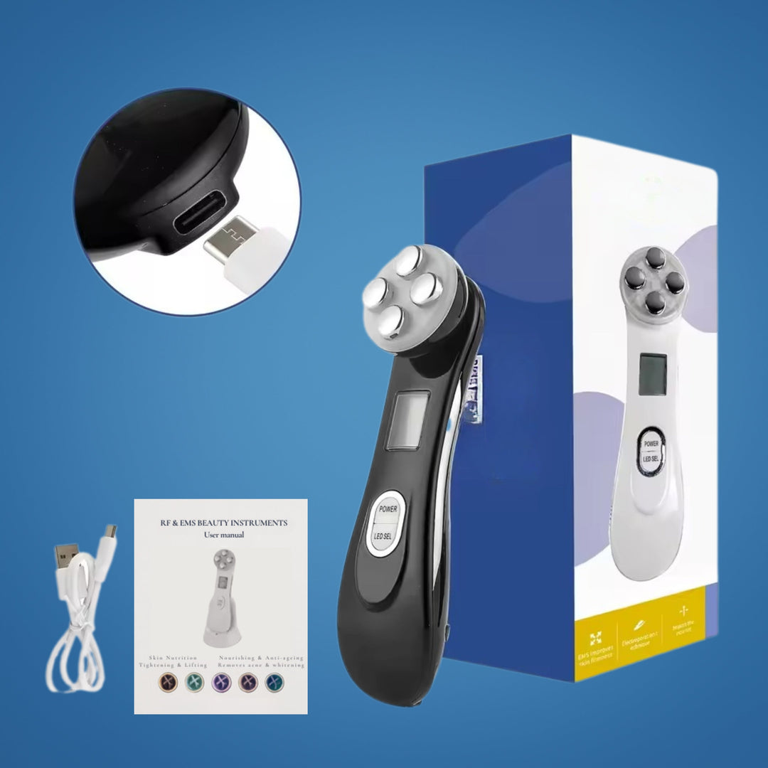 GlowBeam | LED Facial Wand - Anti-Aging Light Therapy - Lightweight Design - At-Home Skincare for All Skin Types Stornfield