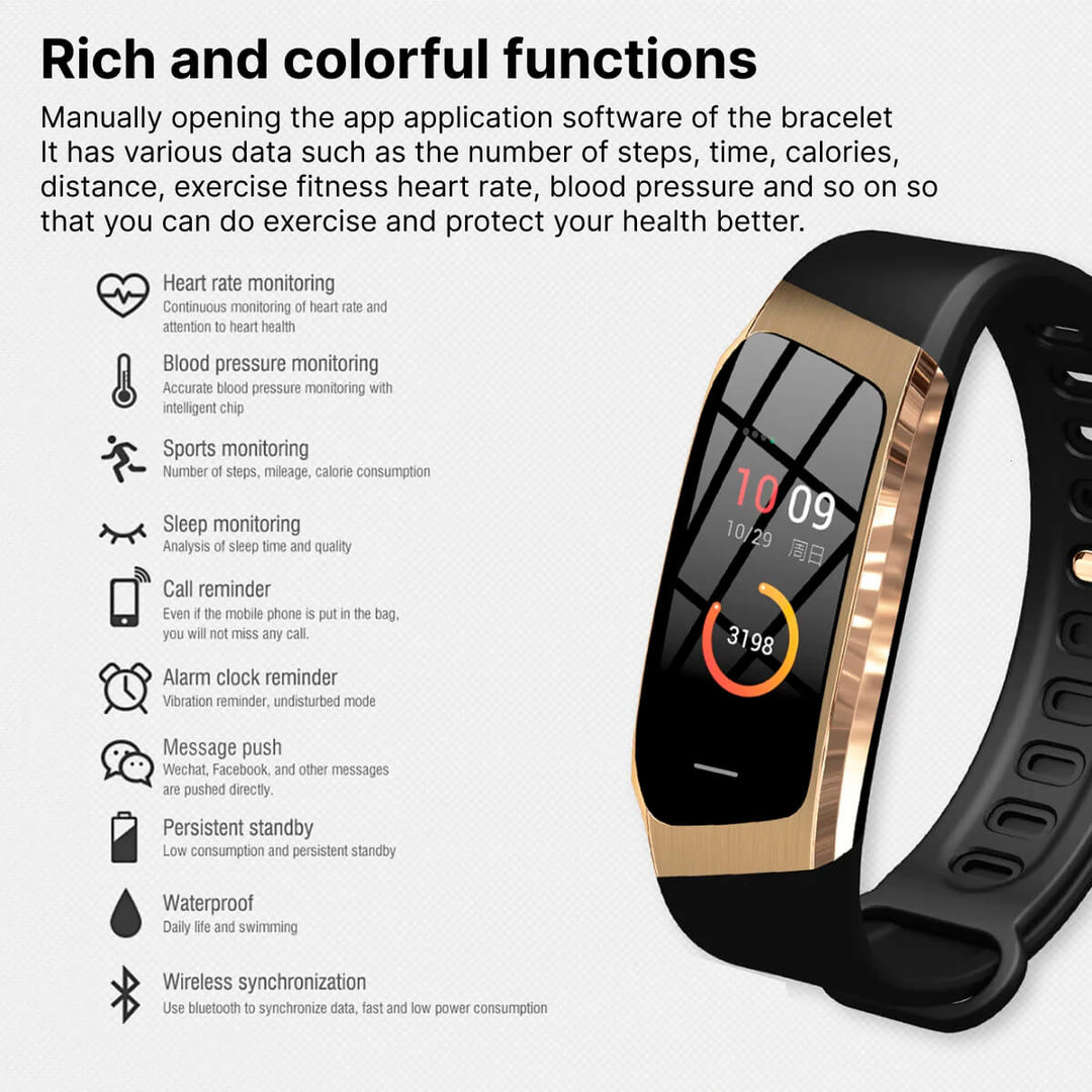 Stornfield | Blood Pressure Smart Watch and Heart Rate Monitor